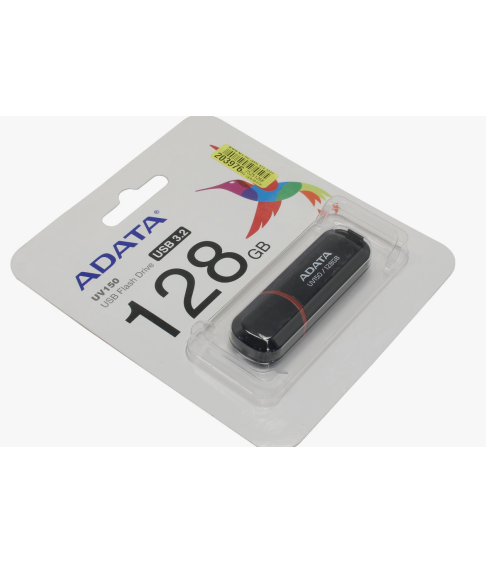 USB флешка ADATA 128Gb AData UV150 black USB 3.1