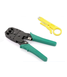 Плоскогубцы для обжима разъемов RJ11, RJ12, RJ45, для сетевых и телефонных кабелей
