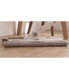 Швабра плоская с 3 тряпками 