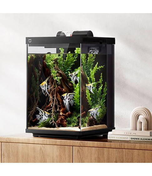 Умный аквариум "Xiaomi" Mijia Desktop Smart Fish Tank 10L MYG200,чёрный Умный аквариум "Xiaomi" Mijia Desktop Smart Fish Tank 10L MYG200,чёрный