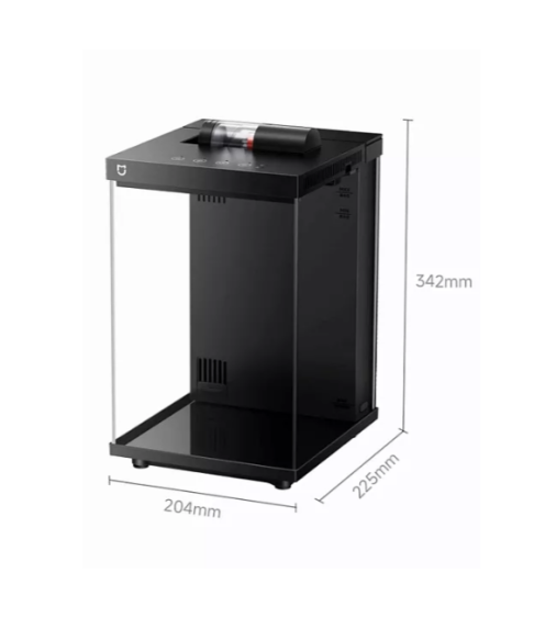 Умный аквариум "Xiaomi" Mijia Desktop Smart Fish Tank 10L MYG200,чёрный Умный аквариум "Xiaomi" Mijia Desktop Smart Fish Tank 10L MYG200,чёрный
