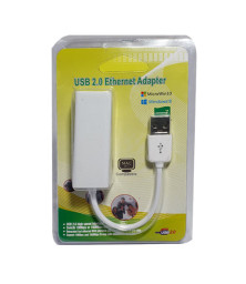 Сетевой адаптер USB 2.0 10/100 mb (RG45 LAN)