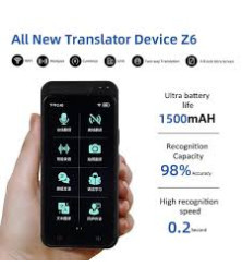 AI intelligent voice translator z6, автономный переводчик с камеры онлайн на 138 языков