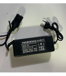 Преобразователь питания 220V → 12V с розеткой прикуривателя