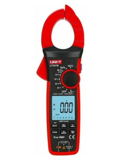 Клещи токоизмерительные "UNI-T"  UT207B
