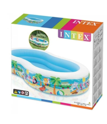 Бассейн "BEACH Party" 262х160х46см(700л), от 3 лет,56490NP
