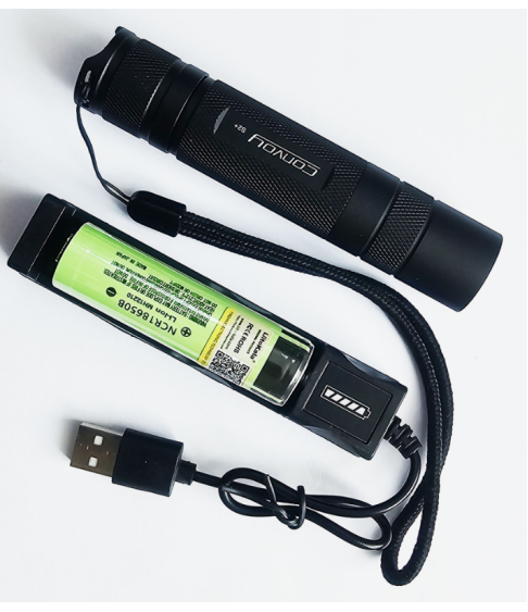 Фонарь Convoy S2+ (с батар,зарядник)