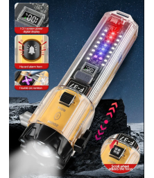 Фонарик с Аварийным молотком "F-37"