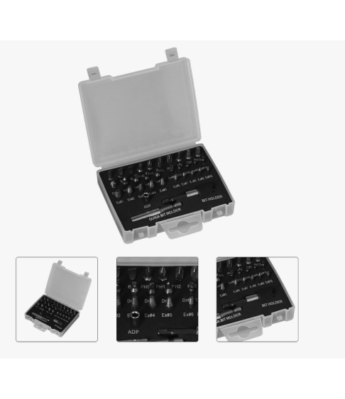 Экстрактор сломанного винта, Набор сверл и экстракторов для выкручивания застрявших болтов или саморезов 22в1