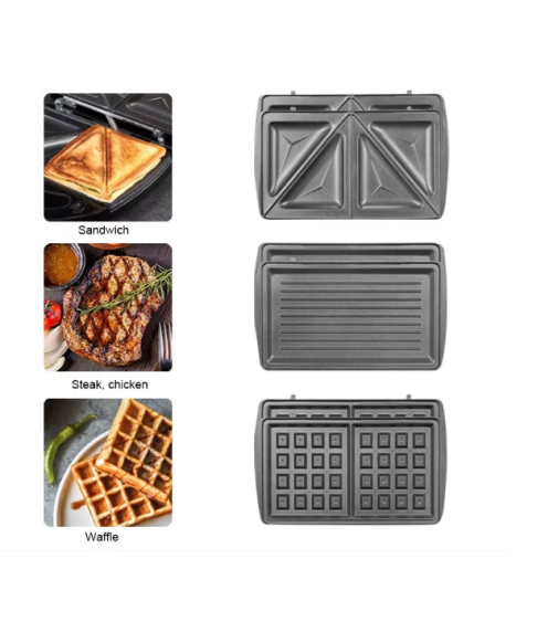 Сэндвичница, вафельница, грильница "SOKANY" KJ303 Сэндвичница, вафельница, грильница "SOKANY" KJ303