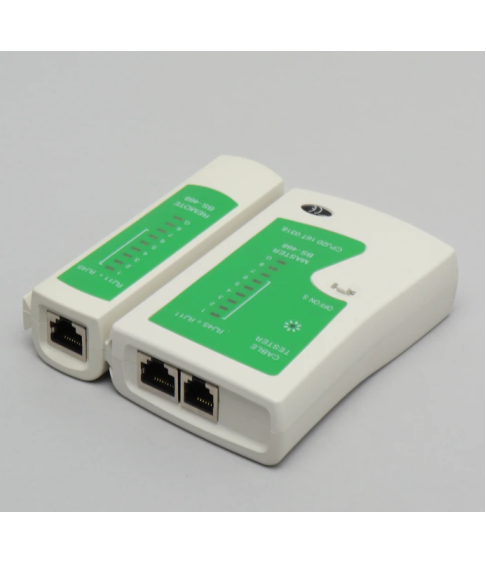 Портативный тестер сетевого кабеля интернет кабеля витой пары NSHL-468 (RJ45, RJ11) Портативный тестер сетевого кабеля интернет кабеля витой пары NSHL-468 (RJ45, RJ11)