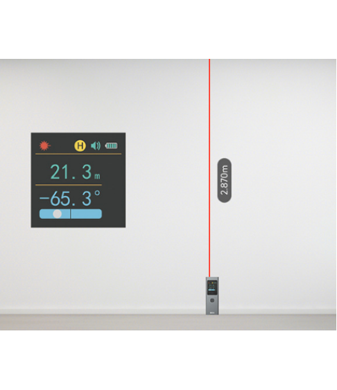 Лазерный дальномер Xiaomi Duka LS6 Laser Range Finder (40 метров) Лазерный дальномер Xiaomi Duka LS6 Laser Range Finder (40 метров)