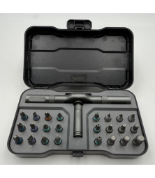 Набор отверток с храповым механизмом 24 в 1, многофункциональные магнитные насадки "S2"