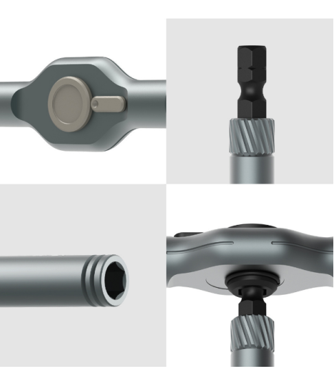 Набор отверток с храповым механизмом 24 в 1, многофункциональные магнитные насадки "S2"