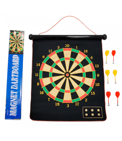 Дартс магнитный, мягкий, двухсторонний
