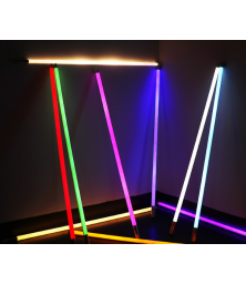 ﻿Светодиодная RGB LED трубка 0.9 м с пультом управления — портативная ,Без подставки 