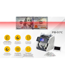 Мультивалютная машинка для счетчика денег "PB-07C"