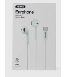 Проводные наушники Remax Earphone с разъёмом Type‑C 