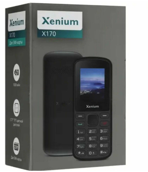 Сотовый телефон Xenium X170, с поддержкой 2G/3G/4G