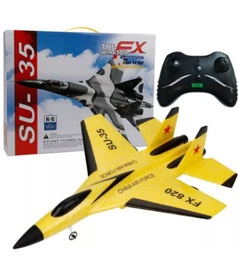 Игрушка "Самолет истребитель SU-35"  FX820