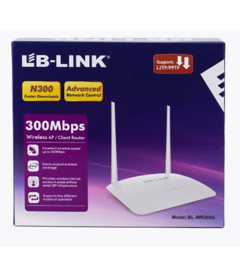 Wi-Fi роутер LB-LINK BL-WR2000 (300Mbps)