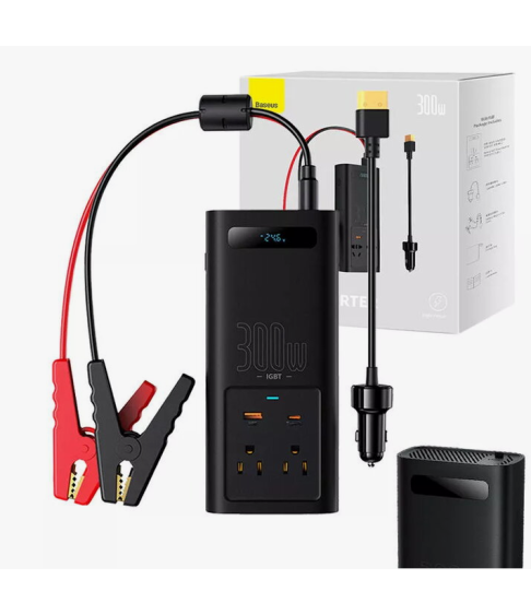 Автомобильный инвертор "Baseus" BS-CI30-02 Автомобильный инвертор "Baseus" BS-CI30-02