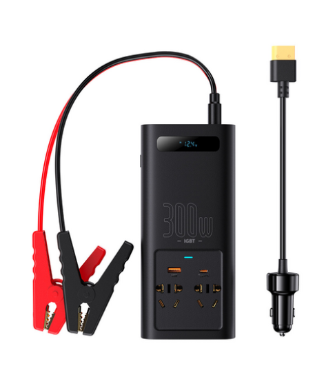 Автомобильный инвертор "Baseus" BS-CI30-02 Автомобильный инвертор "Baseus" BS-CI30-02