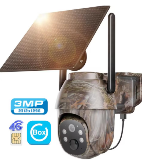 Камера с солнечной панелью 3MP , 4G "TZ5-SG335EU-GA" Камера с солнечной панелью 3MP , 4G "TZ5-SG335EU-GA"