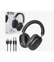 Беспроводные наушники Hoco W35 (накладные) черные