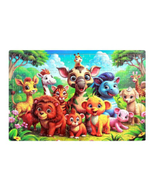 Детский пазл из 200 деталей с яркой красочной иллюстрацией