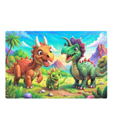 Детский пазл из 200 деталей с яркой красочной иллюстрацией