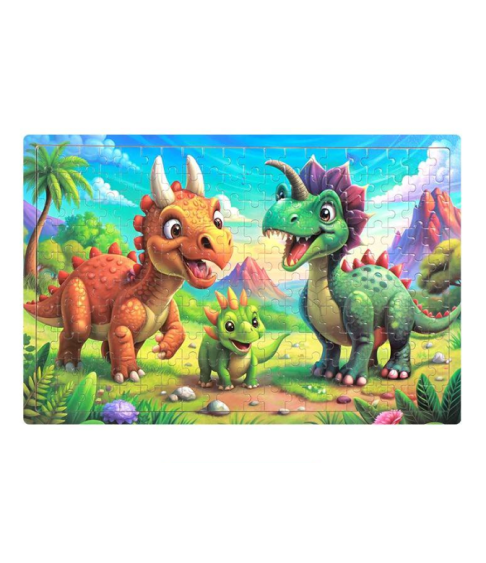 Детский пазл из 200 деталей с яркой красочной иллюстрацией