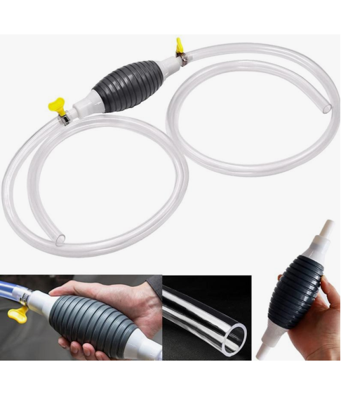 Груша для перекачки топлива / Шланг с грушей для перекачки бензина, дизеля, масел, воды Груша для перекачки топлива / Шланг с грушей для перекачки бензина, дизеля, масел, воды