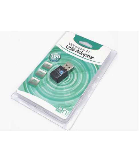 Wi-Fi USB адаптера (300 Mbps) Wi-Fi USB адаптера (300 Mbps)