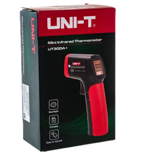 Термометр/Пирометр "UNI-T" UT300A+ Термометр/Пирометр "UNI-T" UT300A+