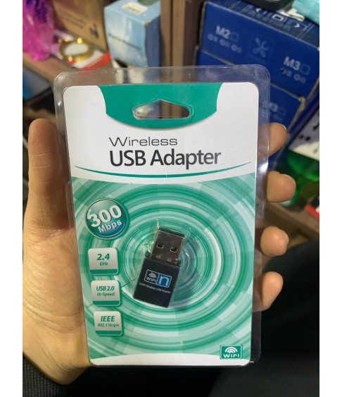 Wi-Fi USB адаптера (300 Mbps) Wi-Fi USB адаптера (300 Mbps)