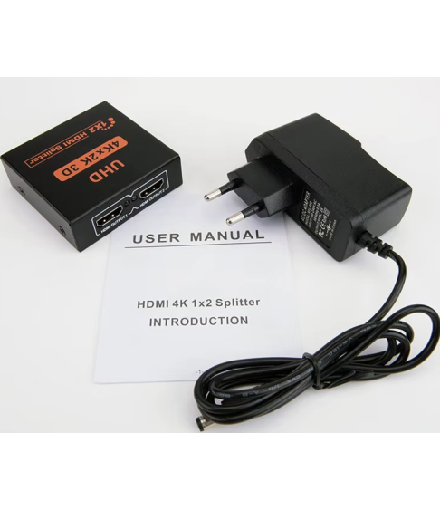 4K HDMI-совместимый Splitter 1x2 Full HD 1080P 4K HDMI-совместимый Splitter 1x2 Full HD 1080P