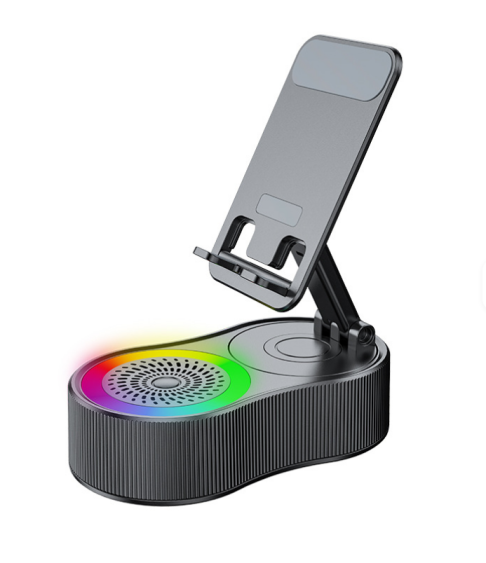 Зарядная станция и подставка для телефона с колонкой "WYS-2303BT" Зарядная станция и подставка для телефона с колонкой "WYS-2303BT"