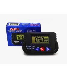 Часы автомобильные NAKO NA-613D, электронные, батарейка AG10