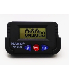 Часы автомобильные NAKO NA-613D, электронные, батарейка AG10