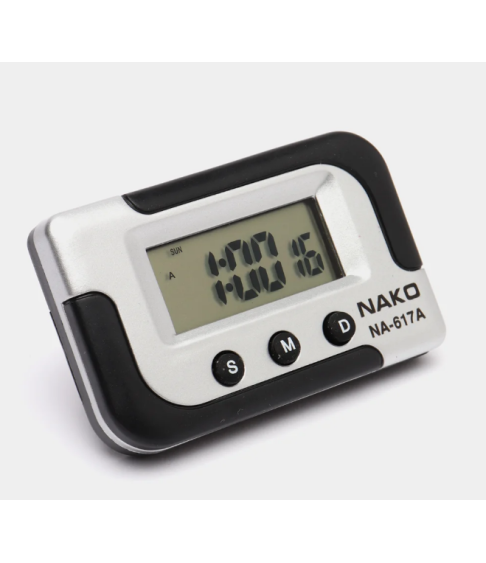 Часы автомобильные электронные NAKO NA-617A Часы автомобильные электронные NAKO NA-617A