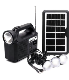 Фонарь на солнечной батарее GDLite GD-8017MUSIC