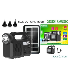 Фонарь на солнечной батарее GDLite GD-8017MUSIC