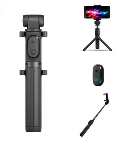 Монопод тринога Xiaomi Mi Bluetooth Selfie Stick Tripod XMZPG01YM / Селфи палка для телефона